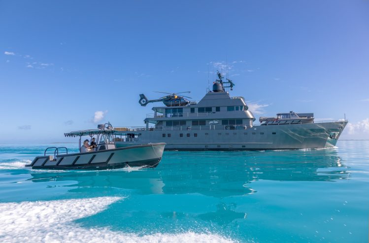 PLAN B | 1973 49.97m (164′) Luxury Quad-Deck Explorer Steel Motor Yacht from Australian shipyard HMA Naval