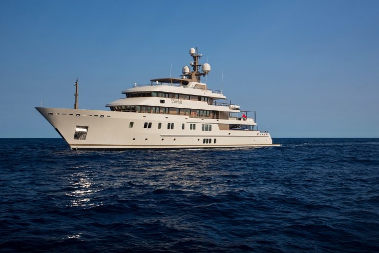 POLAR STAR | 2005 65m (214ft) Explorer Motor Yacht built by German shipyard Lürssen