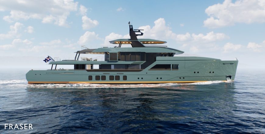 PROJECT REVOLUTION | 2025 47.36m (155’5″) Vripack design Luxury Explorer Motor Yacht from Dutch shipyard Jongert