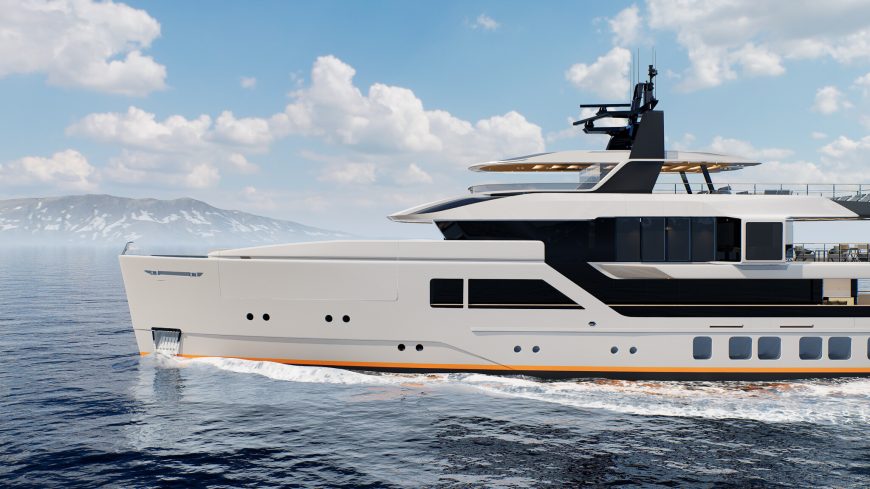 PROJECT REVOLUTION | 2025 47.36m (155’5″) Vripack design Luxury Explorer Motor Yacht from Dutch shipyard Jongert