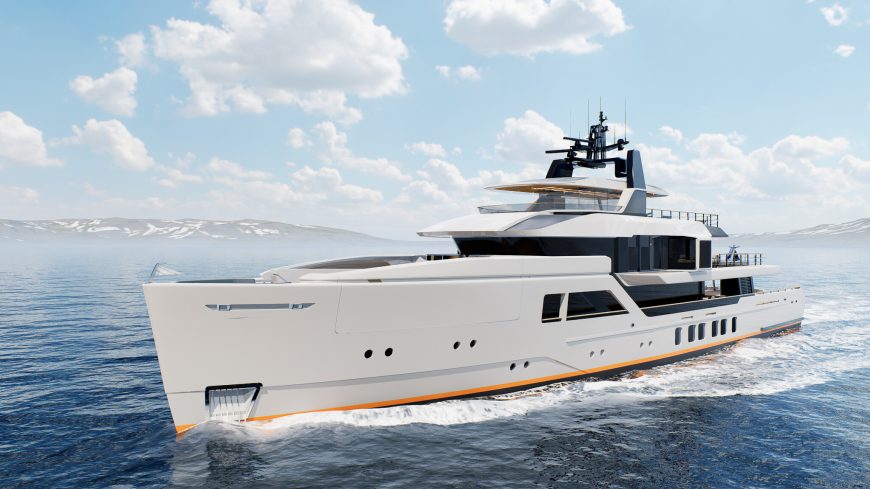 PROJECT REVOLUTION | 2025 47.36m (155’5″) Vripack design Luxury Explorer Motor Yacht from Dutch shipyard Jongert