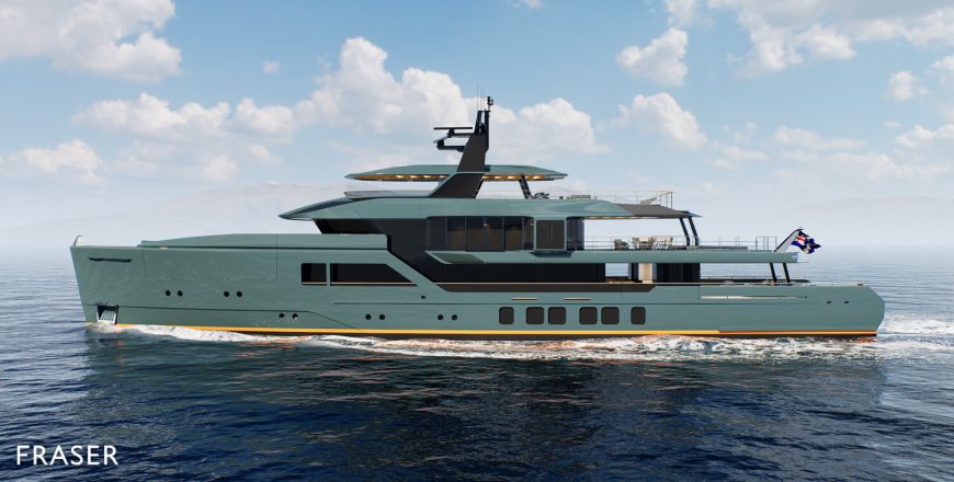 PROJECT REVOLUTION | 2025 47.36m (155’5″) Vripack design Luxury Explorer Motor Yacht from Dutch shipyard Jongert