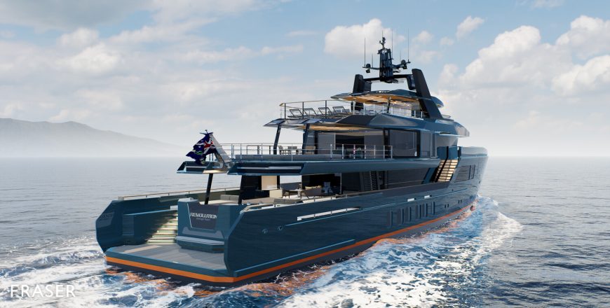 PROJECT REVOLUTION | 2025 47.36m (155’5″) Vripack design Luxury Explorer Motor Yacht from Dutch shipyard Jongert