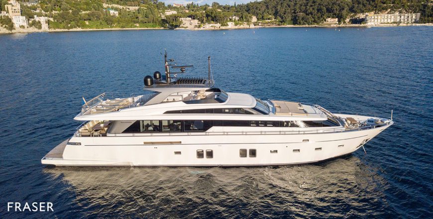 SALT | 2019 32.2m (105’8″) Luxury Flybridge Sport Motor Yacht from Italian shipyard Sanlorenzo