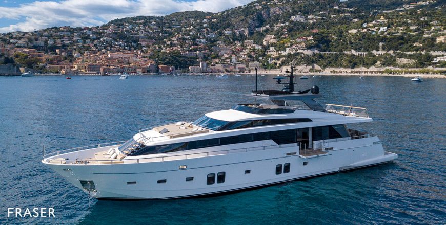 SALT | 2019 32.2m (105’8″) Luxury Flybridge Sport Motor Yacht from Italian shipyard Sanlorenzo