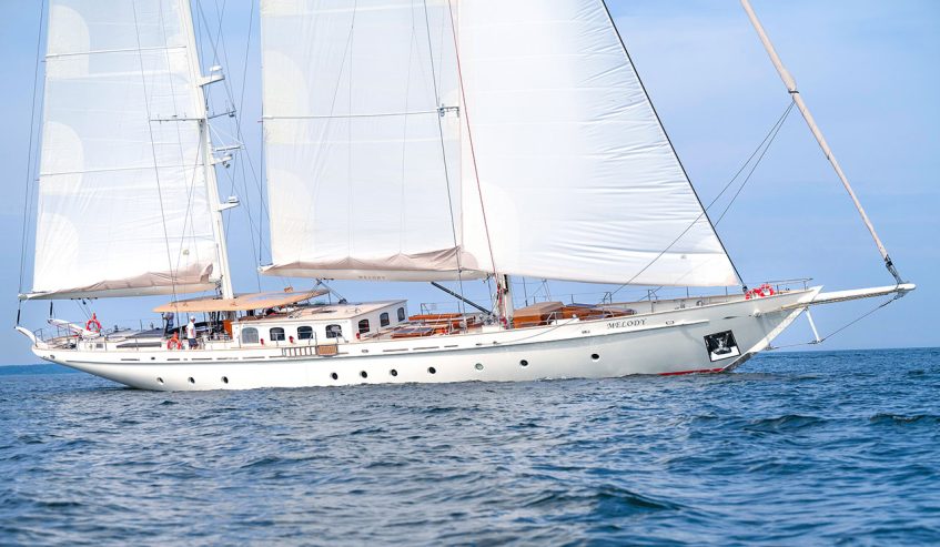 Melody | 2022 42m (138ft) Luxury Ketch Sailing Yacht built by Estonian shipyard Ridas Yacht