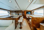 50 CALIBER | 2018 21.95m (72′) Enclosed Flybridge Sportfish Motor Yacht from American shipyard Viking