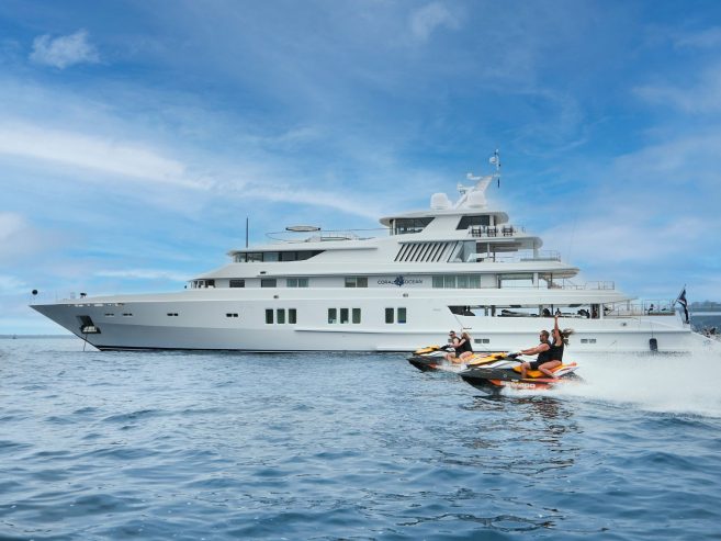 CORAL OCEAN | 1994 73m (240ft) Luxury Superyacht built by German shipyard Lurssen