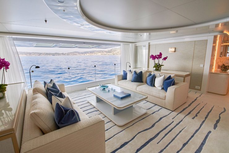 CORAL OCEAN | 1994 73m (240ft) Luxury Superyacht built by German shipyard Lurssen