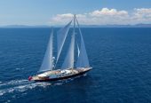 ANTARA | 1991 46.33m (152ft) Luxury Raised Pilothouse Steel Sail Yacht built by Italian shipyard Perini Navi