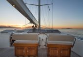 ANTARA | 1991 46.33m (152ft) Luxury Raised Pilothouse Steel Sail Yacht built by Italian shipyard Perini Navi