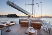 ANTARA | 1991 46.33m (152ft) Luxury Raised Pilothouse Steel Sail Yacht built by Italian shipyard Perini Navi