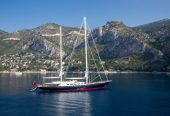 ANTARA | 1991 46.33m (152ft) Luxury Raised Pilothouse Steel Sail Yacht built by Italian shipyard Perini Navi