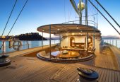 ANTARA | 1991 46.33m (152ft) Luxury Raised Pilothouse Steel Sail Yacht built by Italian shipyard Perini Navi