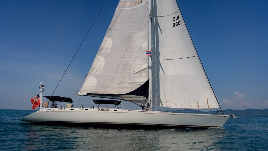 ASPIRATION | 1988 26.21m (86′) Sailing Yacht built by Finnish shipyard Nautor Swan