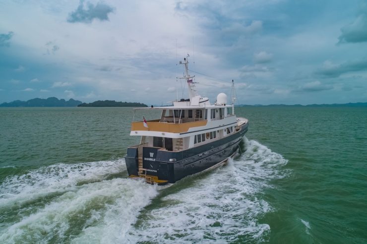 DOUBLEYOU | 1999 27.4m (87’11”) Cheoy Lee Explorer Yacht