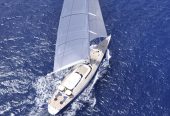 HYPERION | 2007 155′ Aluminium Sloop Sail Yacht from Dutch Shipyard Royal Huisman