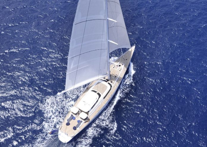 HYPERION | 2007 155′ Aluminium Sloop Sail Yacht from Dutch Shipyard Royal Huisman