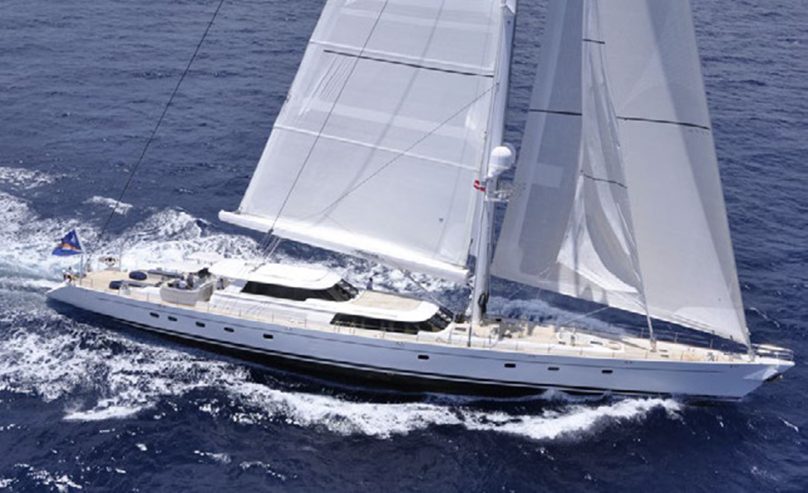 HYPERION | 2007 155′ Aluminium Sloop Sail Yacht from Dutch Shipyard Royal Huisman