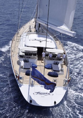 HYPERION | 2007 155′ Aluminium Sloop Sail Yacht from Dutch Shipyard Royal Huisman