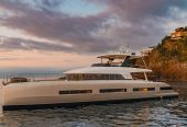 JUST MARIE II | 2018 23.8m (78’1”) Luxury Flybridge Catamaran Motor Yacht from French shipyard LAGOON