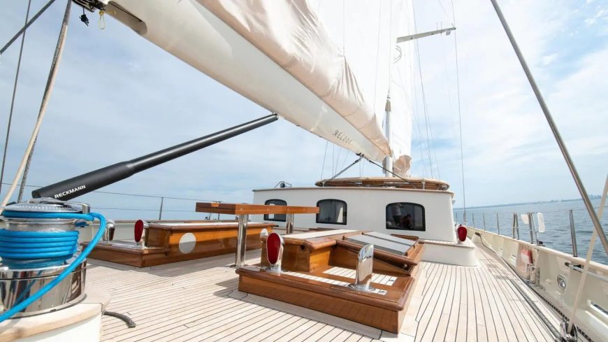 Melody | 2022 42m (138ft) Luxury Ketch Sailing Yacht built by Estonian shipyard Ridas Yacht