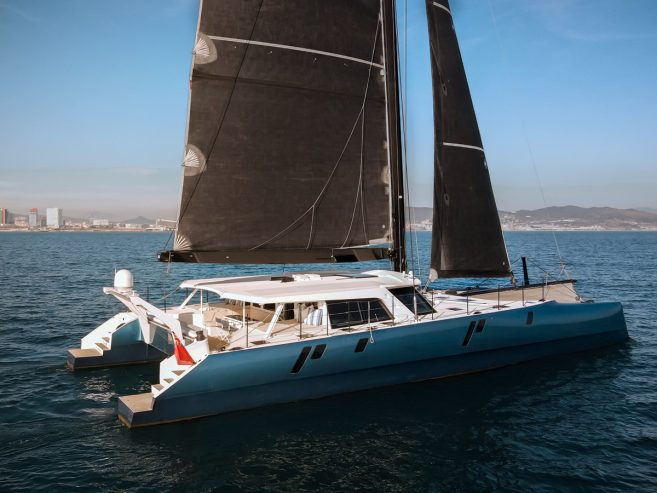 MY CAT | 2016 23.77m (78′) High Performance Carbon Fibre Catamaran Sailing Yacht from French shipyard Gunboat