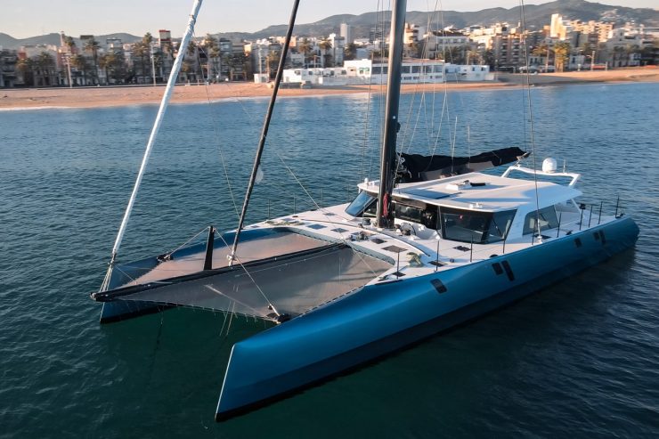 MY CAT | 2016 23.77m (78′) High Performance Carbon Fibre Catamaran Sailing Yacht from French shipyard Gunboat