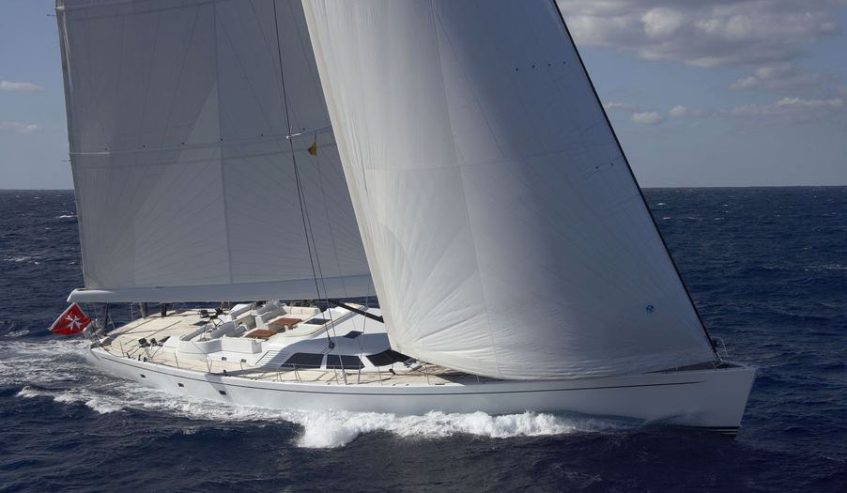 NEPHELE | 2003 34.15m (112′) Luxury Cruising Performance Aluminium Sail Yacht from NZ shipyard McMullen and Wing