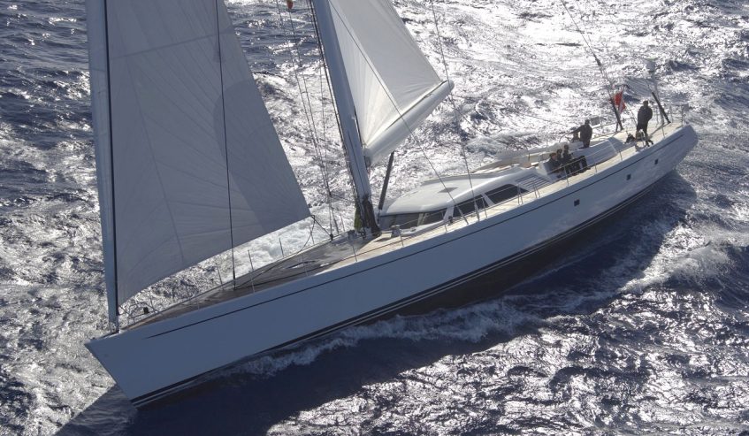 NEPHELE | 2003 34.15m (112′) Luxury Cruising Performance Aluminium Sail Yacht from NZ shipyard McMullen and Wing