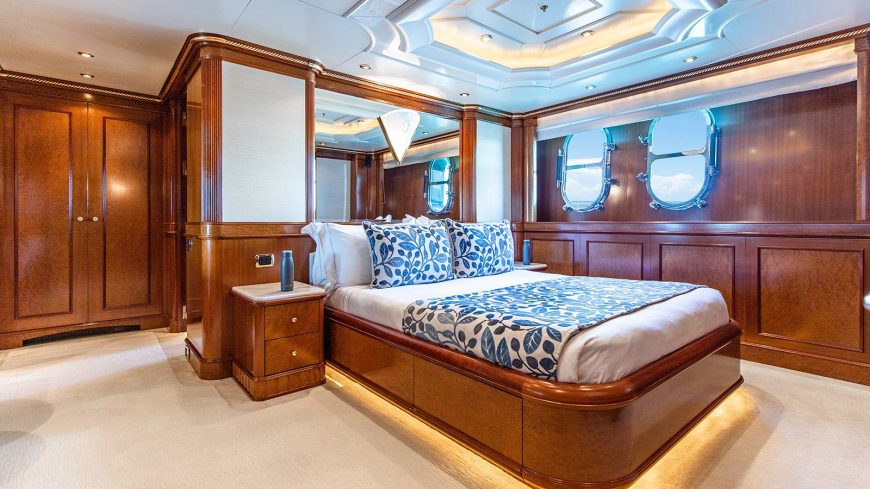 NEXT CHAPTER | 2003 55m (180’6″) Luxury Tri-Deck Steel Motor Yacht from renowned Italian shipyard Benetti