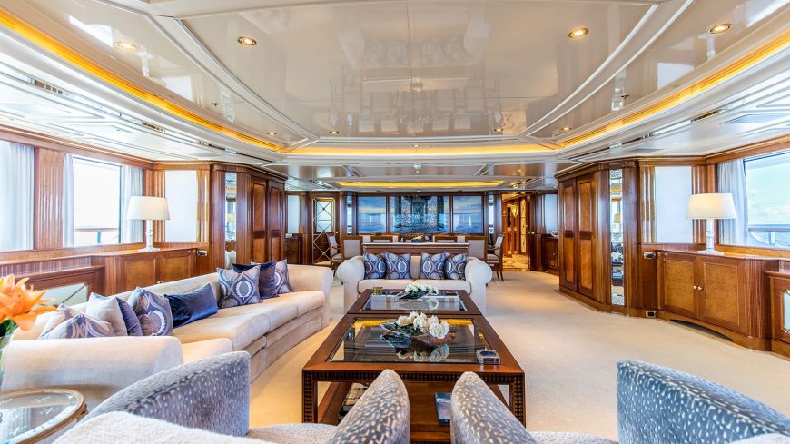 NEXT CHAPTER | 2003 55m (180’6″) Luxury Tri-Deck Steel Motor Yacht from renowned Italian shipyard Benetti