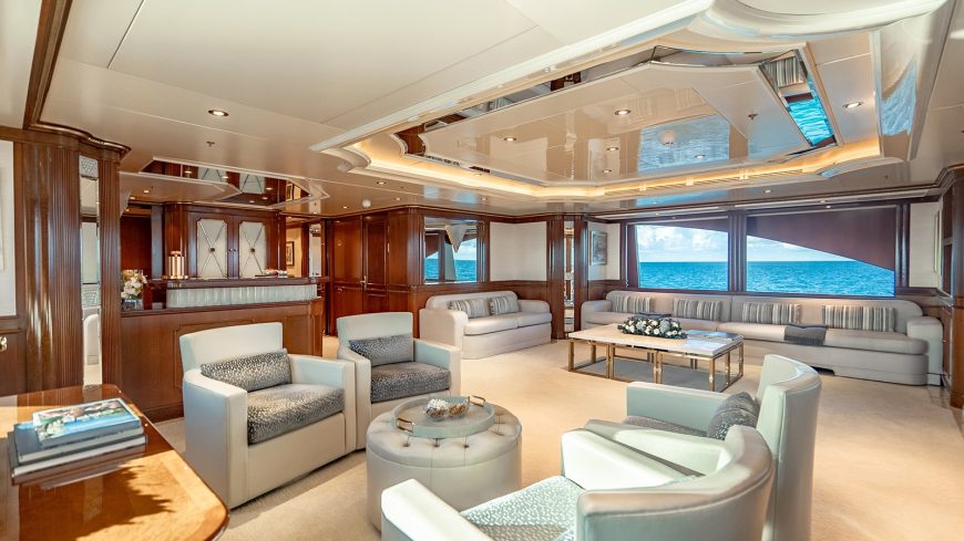 NEXT CHAPTER | 2003 55m (180’6″) Luxury Tri-Deck Steel Motor Yacht from renowned Italian shipyard Benetti