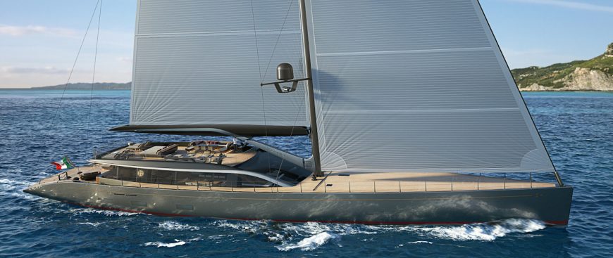 NEW PROJECT PERINI NAVI 47 | 2024 47m (154ft) Luxury Sloop Sailing Yacht built by Italian shipyard Perrini Navi