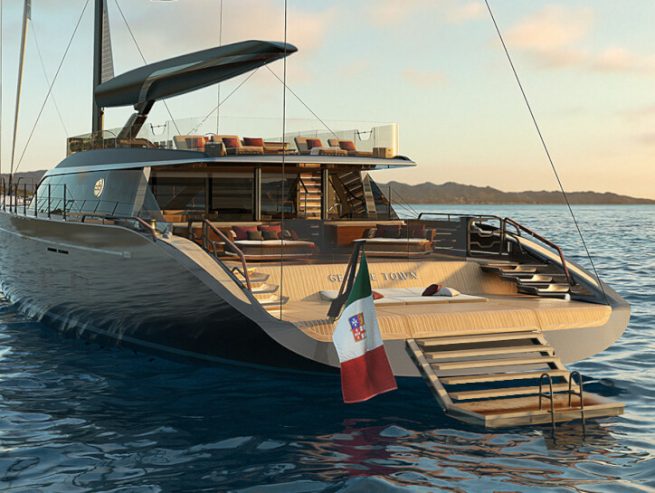 NEW PROJECT PERINI NAVI 47 | 2024 47m (154ft) Luxury Sloop Sailing Yacht built by Italian shipyard Perrini Navi