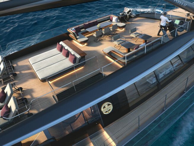 NEW PROJECT PERINI NAVI 47 | 2024 47m (154ft) Luxury Sloop Sailing Yacht built by Italian shipyard Perrini Navi