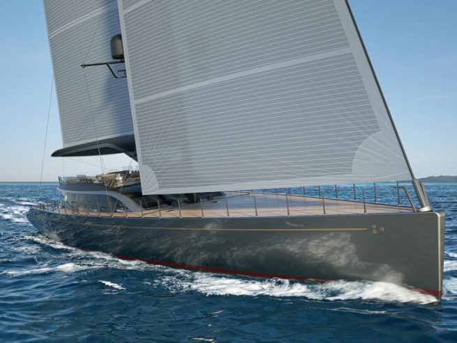 NEW PROJECT PERINI NAVI 47 | 2024 47m (154ft) Luxury Sloop Sailing Yacht built by Italian shipyard Perrini Navi