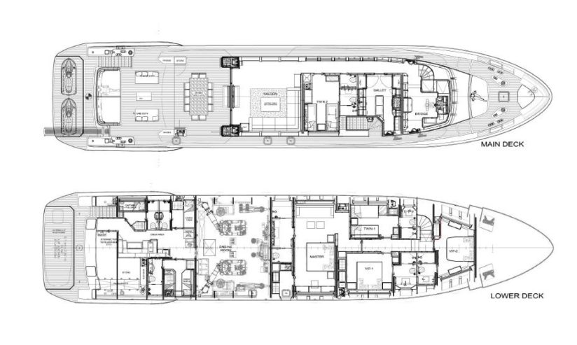 PICCOLO | 2020 38.1m (125′) Luxury Flybridge Motor Yacht from Turkish shipyard Alpha Custom Yachts