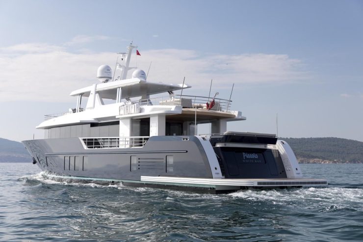 PICCOLO | 2020 38.1m (125′) Luxury Flybridge Motor Yacht from Turkish shipyard Alpha Custom Yachts