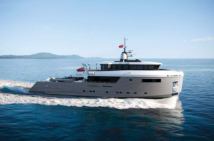 FOX | 2024 34.8m (114ft) Luxury Explorer Motor Yacht built by British shipyard Pendennis