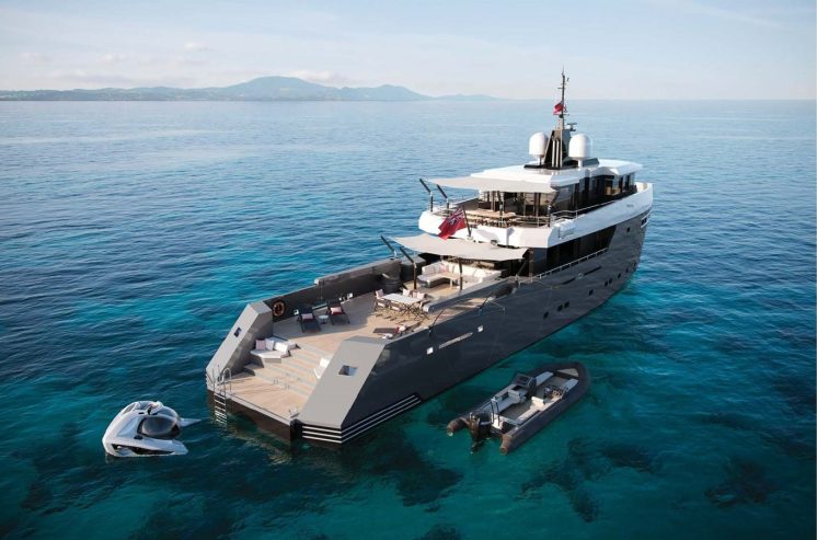 FOX | 2024 34.8m (114ft) Luxury Explorer Motor Yacht built by British shipyard Pendennis