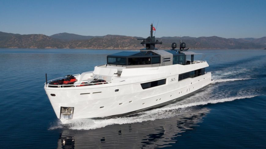 SUN | 2012 35.5m (116’4″) Luxury Motor Yacht from Italian shipyard Arcadia Yachts