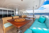 TASIA | 2009 40m (131’3″) Luxury Tri-Deck Motor Yacht from American shipyard WESTPORT