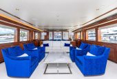 TASIA | 2009 40m (131’3″) Luxury Tri-Deck Motor Yacht from American shipyard WESTPORT