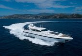 1K | 2013 33m (110ft) MANGUSTA 108 Luxury Sport Motor Yacht from Italian shipyard Overmarine