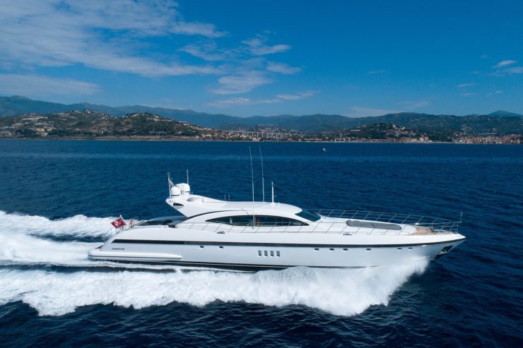 1K | 2013 33m (110ft) MANGUSTA 108 Luxury Sport Motor Yacht from Italian shipyard Overmarine