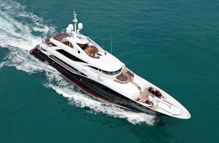 LIBERTY | 2011 49.95m (163′11″) Luxury Steel Motor Yacht from Italian shipyard ISA YACHTS