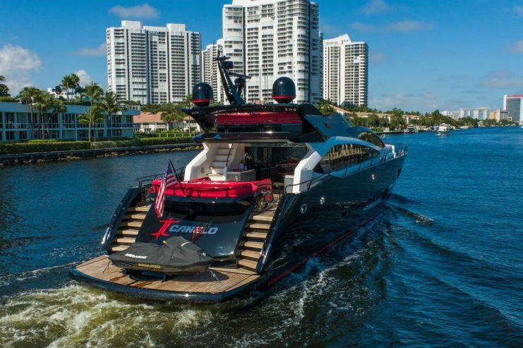 CANELO | 2014 30.78m (101′) Luxury High Performance Sport Motor Yacht from British shipyard SUNSEEKER