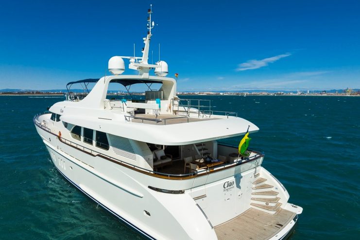 CIAO | 2007 29m (94ft) Luxury Flybridge Aluminium Motor Yacht from Dutch shipyard MOONEN YACHTS