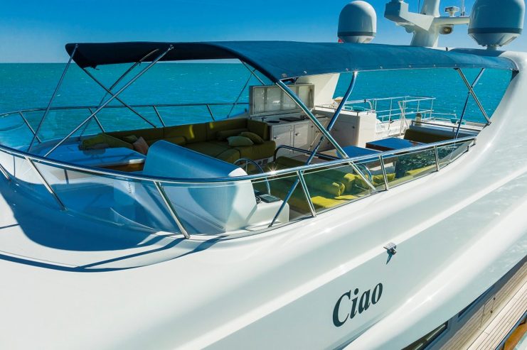 CIAO | 2007 29m (94ft) Luxury Flybridge Aluminium Motor Yacht from Dutch shipyard MOONEN YACHTS